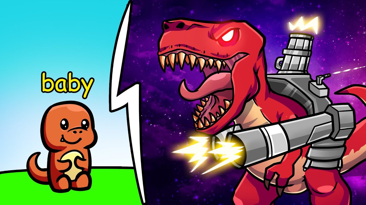 Evolving to MAX LEVEL Dino!