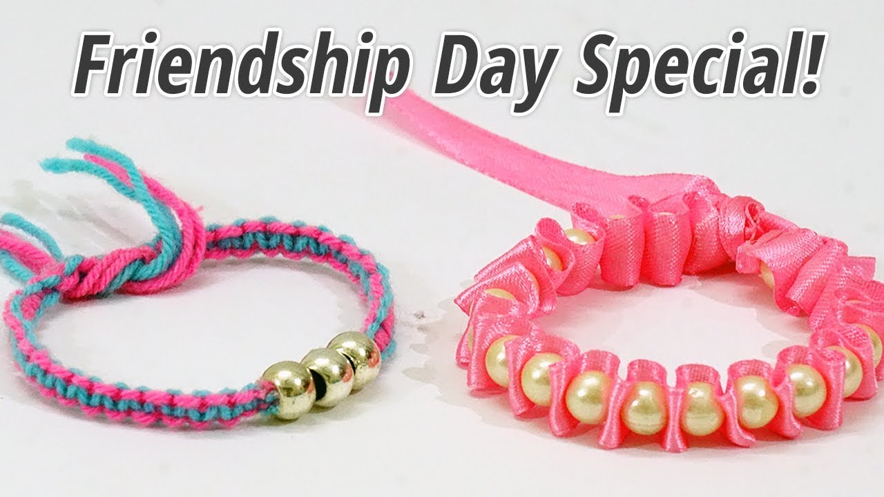 DIY Friendship Bracelets 2019 : How to Make Friendship Band at Home | Friendship Day Gift Idea