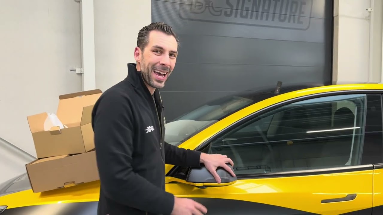 Is this the best Carbon Fibre stuff for Tesla Model Y? - HaloBLK accessories review