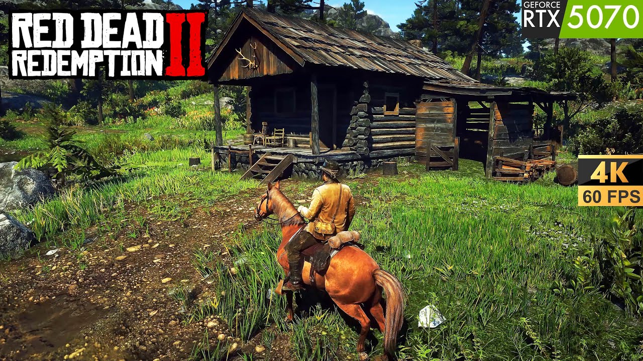 Red Dead Redemption 2  Ultra Realistic Graphics ReShade MAX SETTING   4K 60FPS