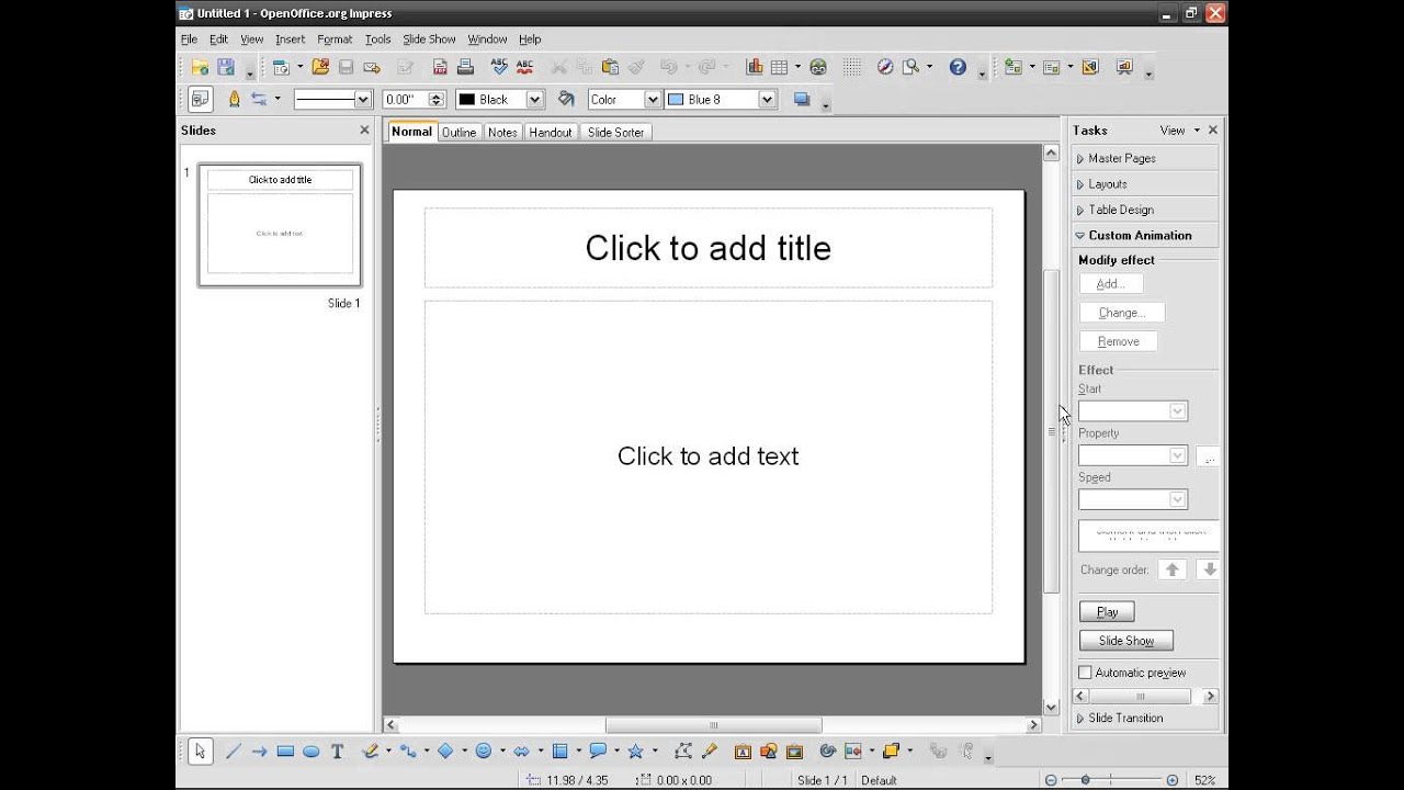 OpenOffice Impress (01): Introduction