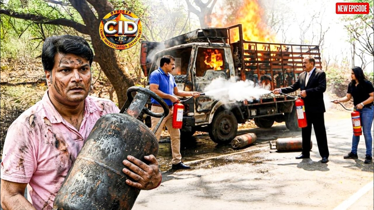 गैस सिलिंडर से भरी ट्रक में लगी आग , Cid टीम ने की जाँच || CID | Latest Episode ||