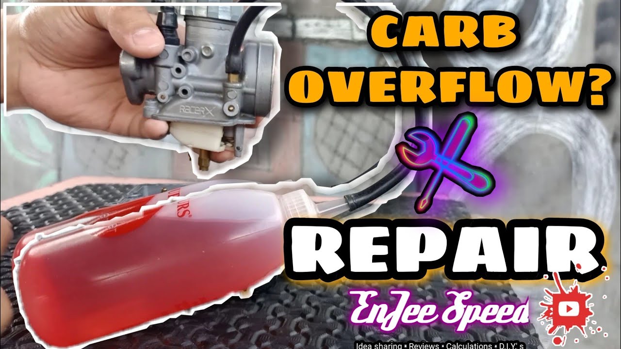 CARBURETOR OVERFLOW REPAIR (Tagalog)