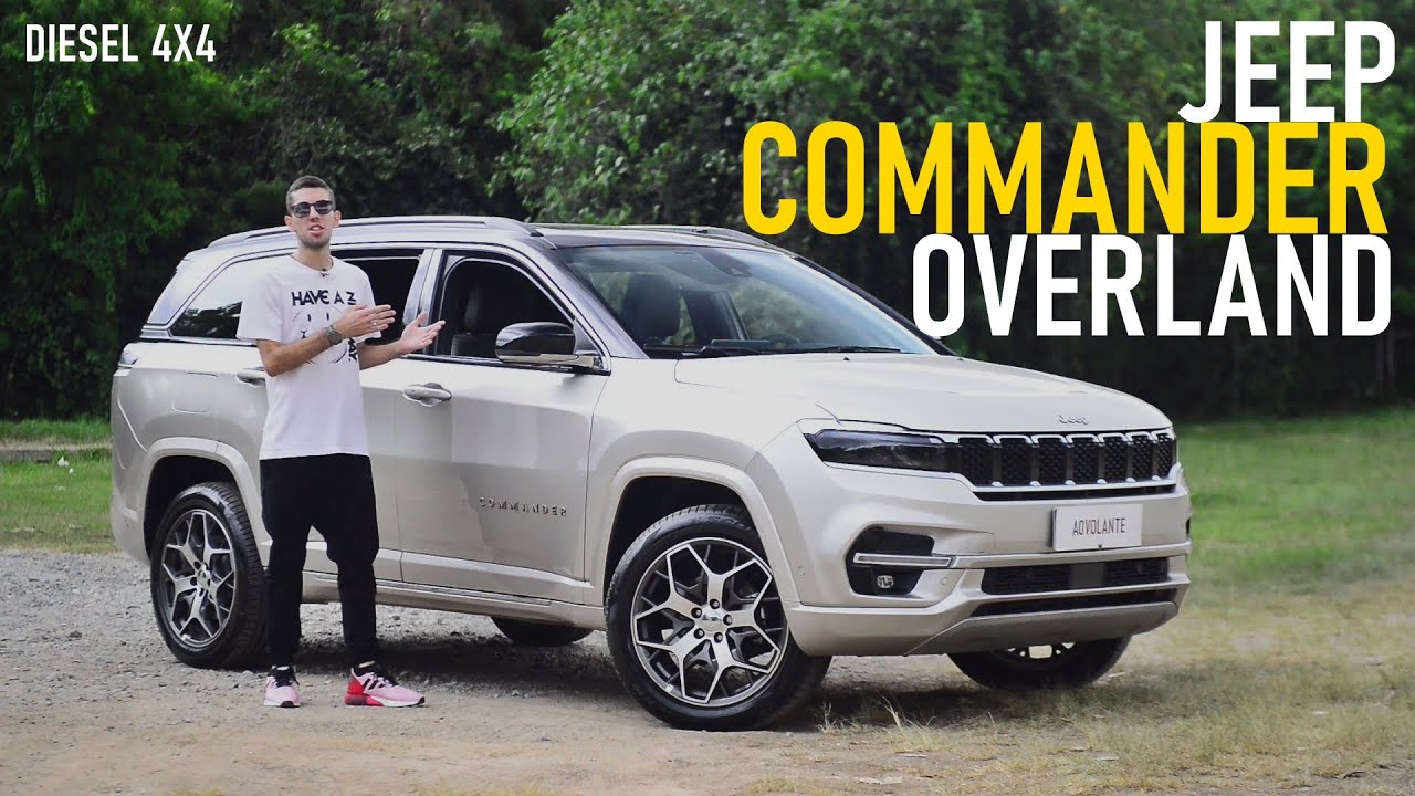 Jeep Commander Overland Diesel 4x4 2022 | É CARO, MAS É MUITO ESPAÇOSO E CONFORTÁVEL. VALE A PENA?