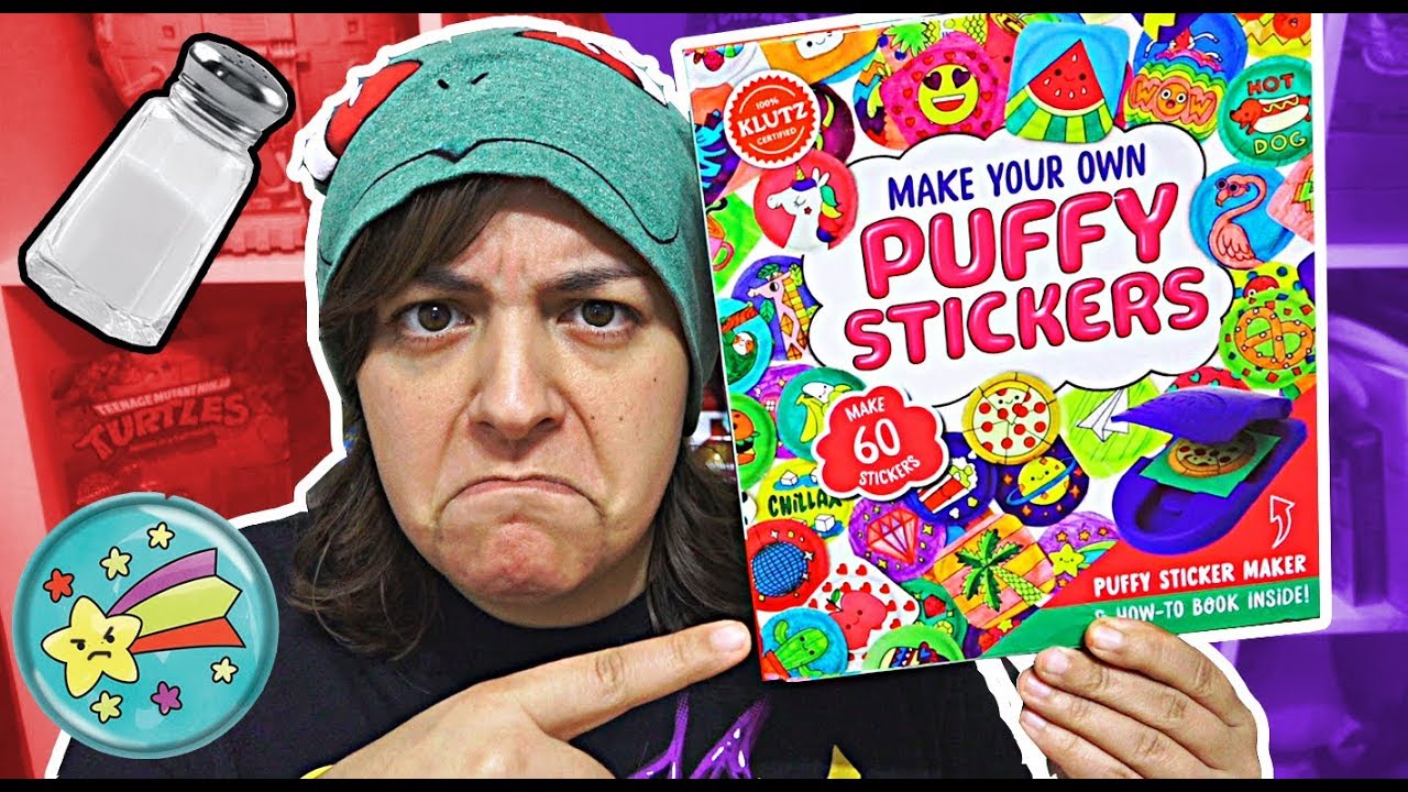 DON'T BUY? 10 REASONS Klutz Puffy Sticker Kit is NOT worth it SaltEcrafter #20