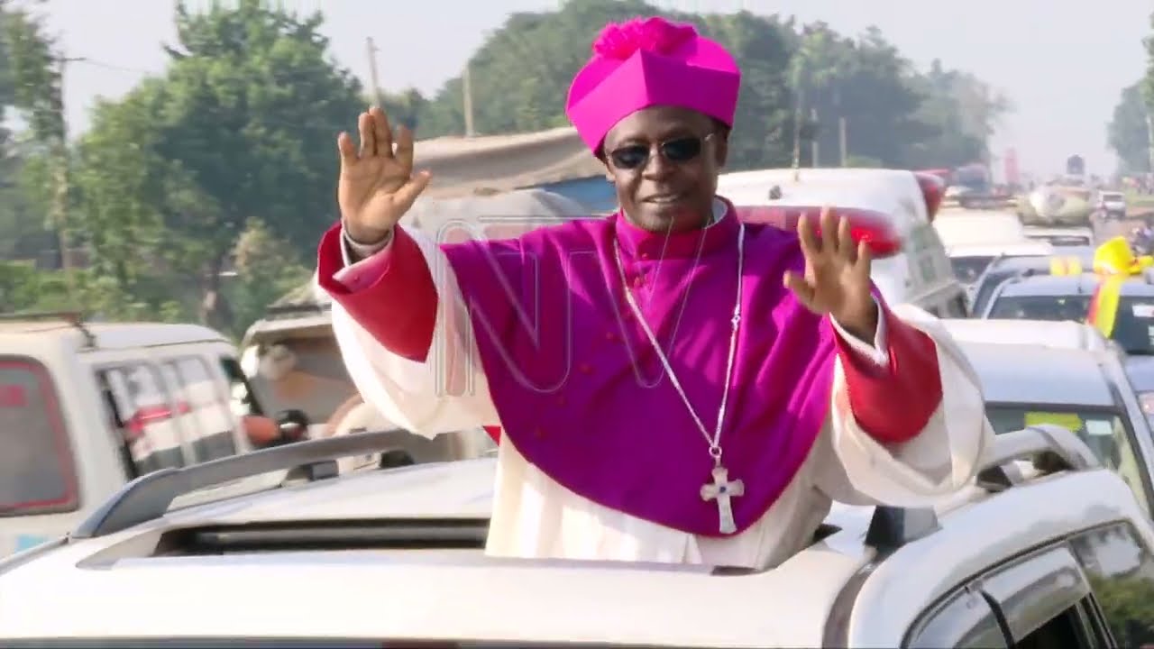 Luwero welcomes Bishop Lawrence Mukasa amid colour and pomp