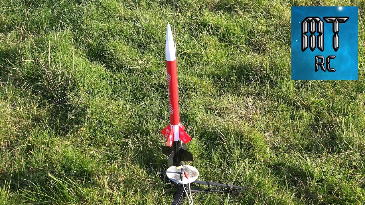 Estes Rocket Booster 55 Review and Launch! - 4K