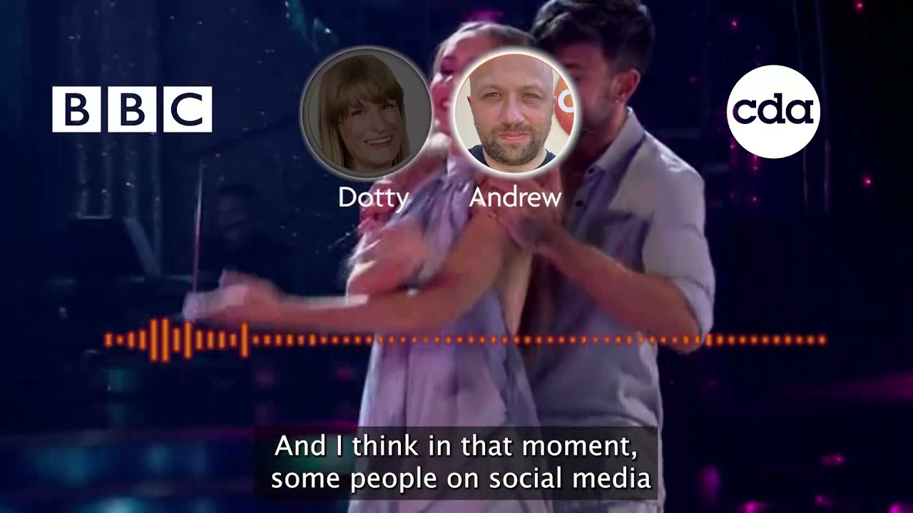 Reaction to Rose Ayling-Ellis' on BBC's Strictly Come Dancing with Dotty McLeod and Andrew Palmer