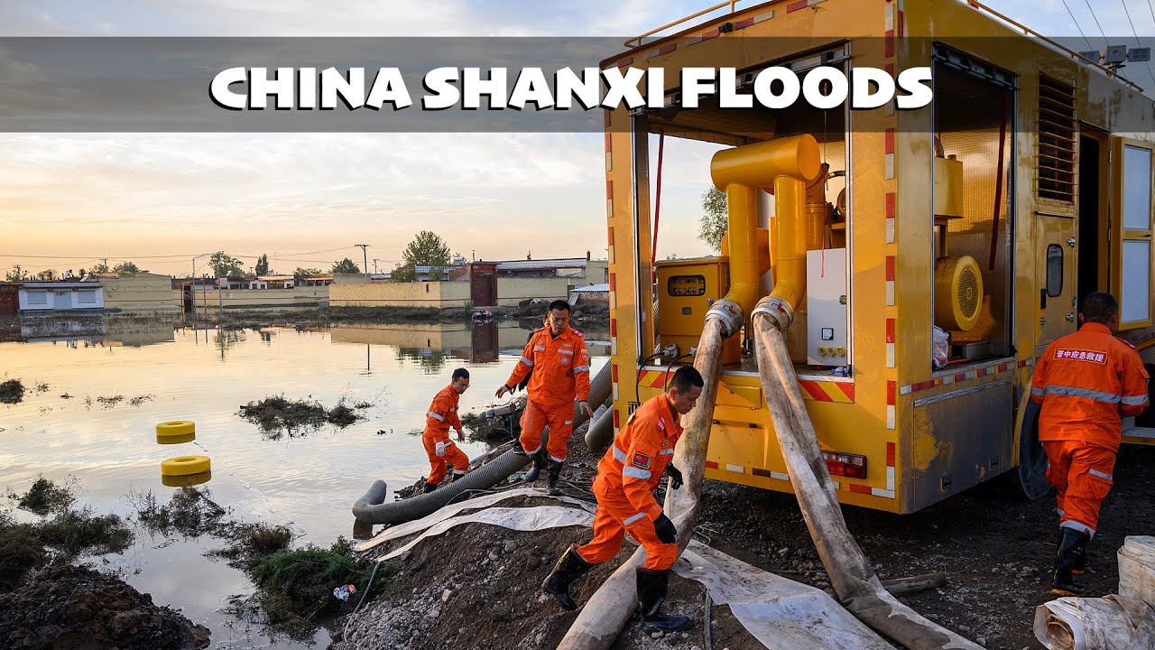 CHINA SHANXI FLOODS: 15 people killed over 120,000 evacuated as situation stabilized