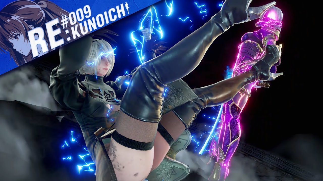 SOULCALIBUR VI Free Camera | 2B Defeat vs 3 Automata (Consecutive Battles) – #9