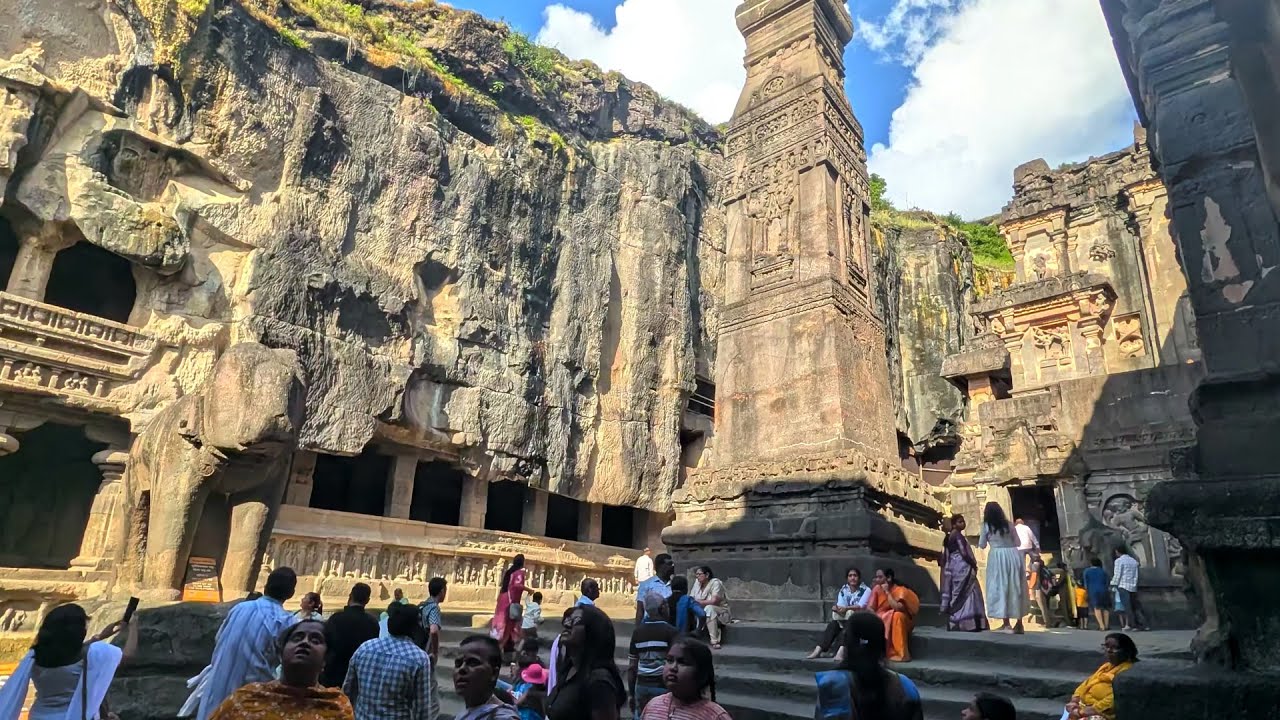 Ellora Caves UNESCO World Heritage : Kailasa Temple Cinematic 4K Experience