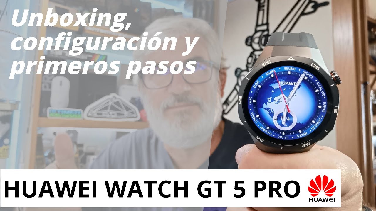 ✅ HUAWEI WATCH GT5 PRO | UNBOXING, CONFIGURACIÓN Y PRIMEROS PASOS