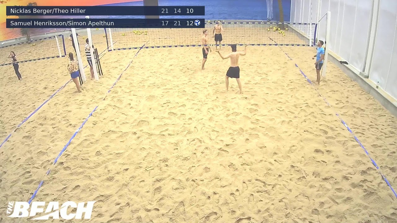 Gruppspel - Nicklas Berger / Theo Hiller vs Samuel Henriksson / Simon Apelthun