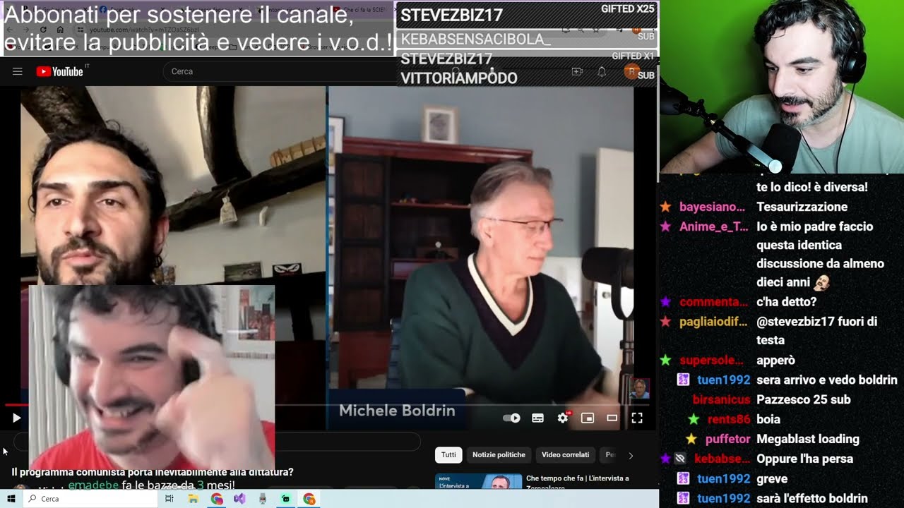 Gruber vs. Mentana, un comunista da Boldrin, Etica e Scienza