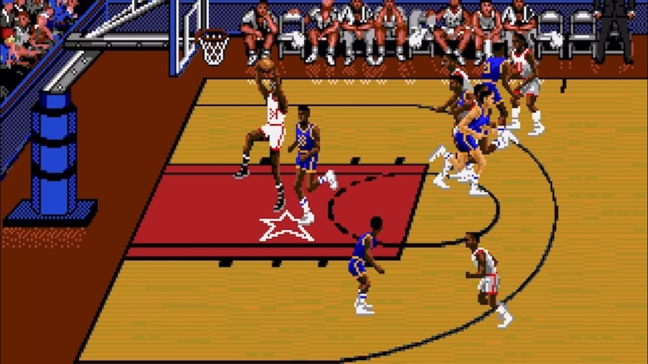 Houston Rockets vs. New York Knicks | Bulls vs. Lakers (Sega Genesis)