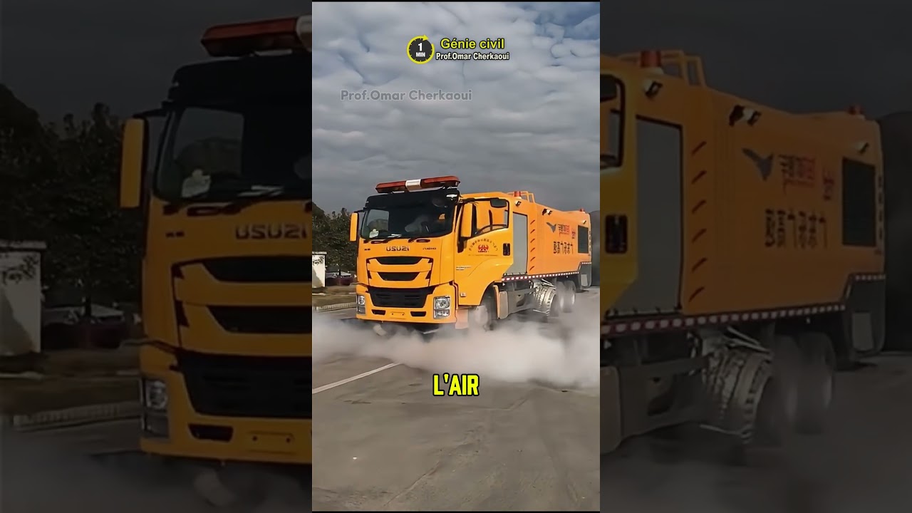 La Chine utilise des moteurs à réaction pour dégivrer les routes ❄️🔥