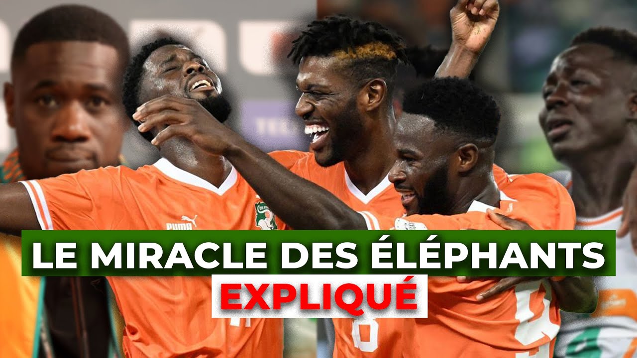 COMMENT LES ÉLÉPHANTS DE CÔTE D'IVOIRE ONT RÉSSUCITÉ (CAN 2024)