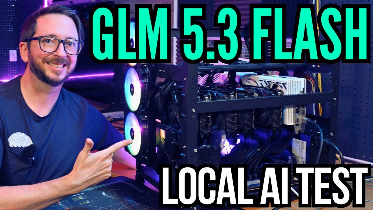Test lokalnego modelu AI GLM 5.3 Flash