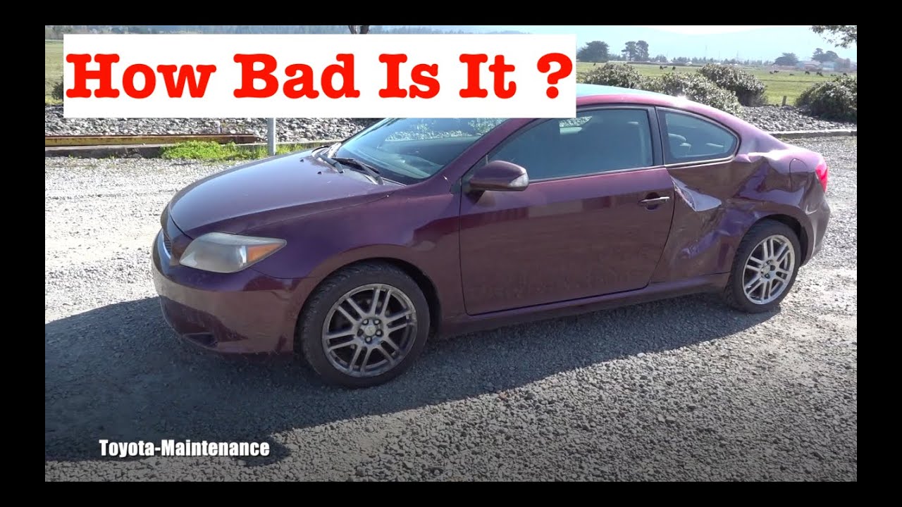 Wrecked Scion TC - Can I Fix it ?