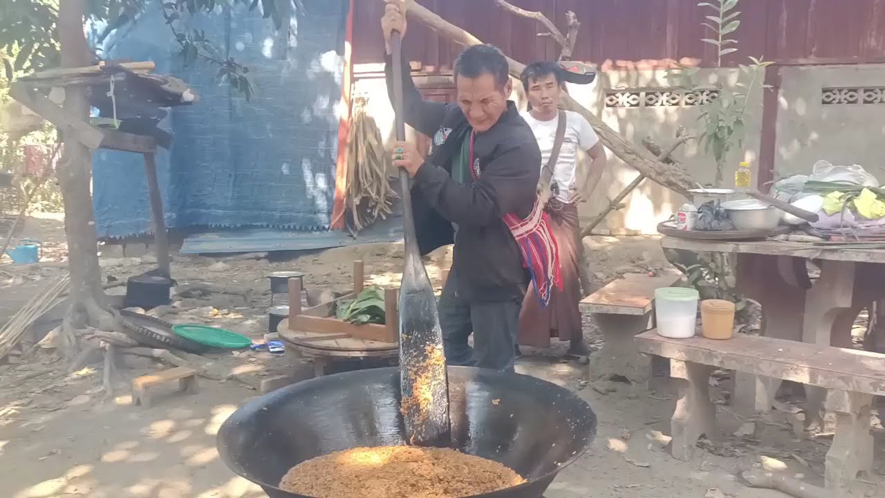 ကရင် ထမနဲ့ထိုးနည်း