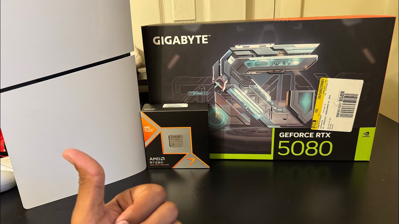 Unboxing da RTX 5080, primeiras impressões 🤩