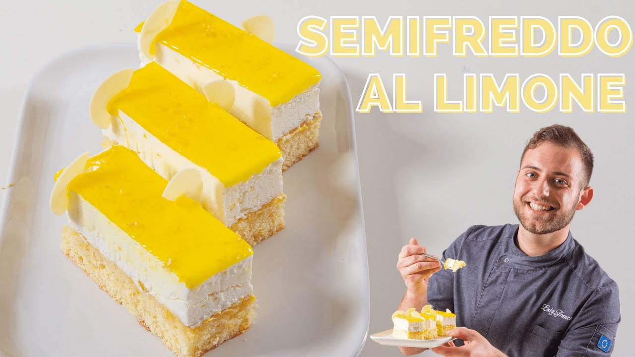 Il SEMIFREDDO AL LIMONE facile, fresco e LEGGERO