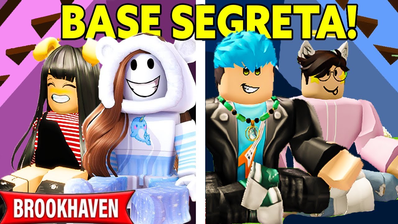 COSTRUIAMO SU BROOKHAVEN UNA BASE SEGRETA PER SOLI RAGAZZI E RAGAZZE SU ROBLOX!