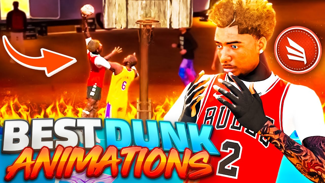 BEST DUNK ANIMATIONS on NBA 2K23!  NEVER GET BLOCKED WITH THESE DUNKS! BEST FINISHING BADGES 2K23!