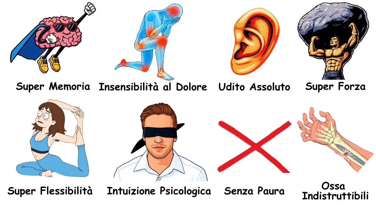 Tutti i Superpoteri Umani Pi&ugrave; Rari Spiegati in 6 Minuti