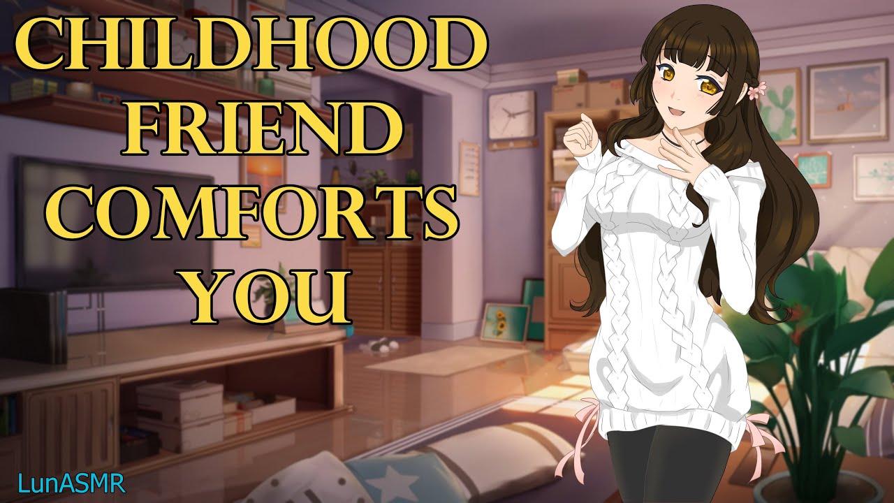 Older Childhood Friend Comforts You~ (Japanese) [ASMR Roleplay] (F4A) (English Sub)