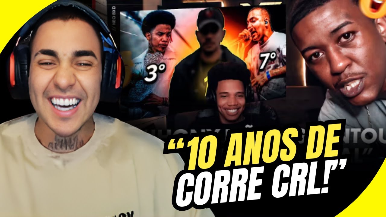 KANT REAGE A NEO E JHONY REAGEM AO RANKING DOS 30 MELHORES MCS DA HISTÓRIA 🔥 | Ambiente de Kant