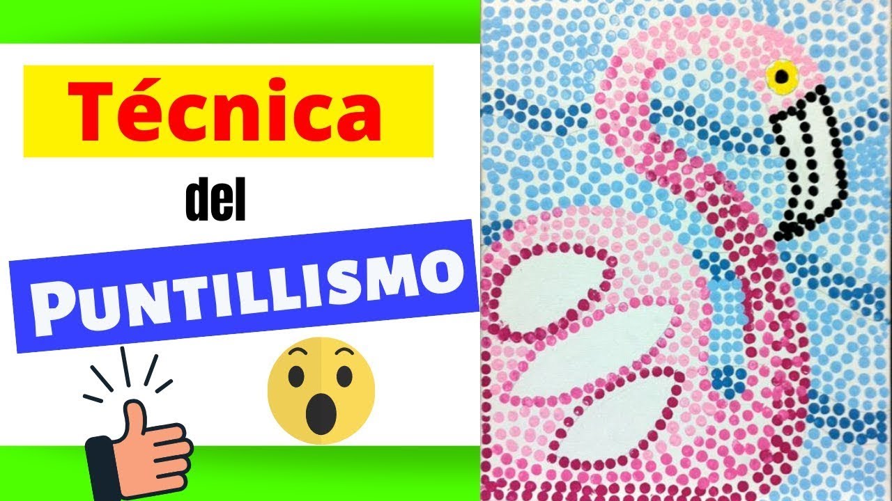 🏅&iquest;Qu&eacute; es el Puntillismo y C&oacute;mo se Hace? 🌅T&eacute;cnica del Puntillismo