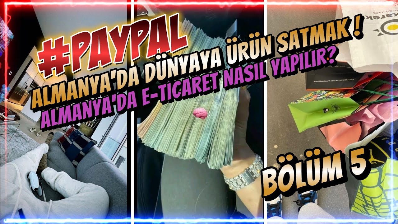 Almanya'da E-TİCARET Naıl yapılır? ALMANYA'da D&uuml;nyaya &Uuml;R&Uuml;N satmak / Almanya'da Ticaret nasıl yapılır