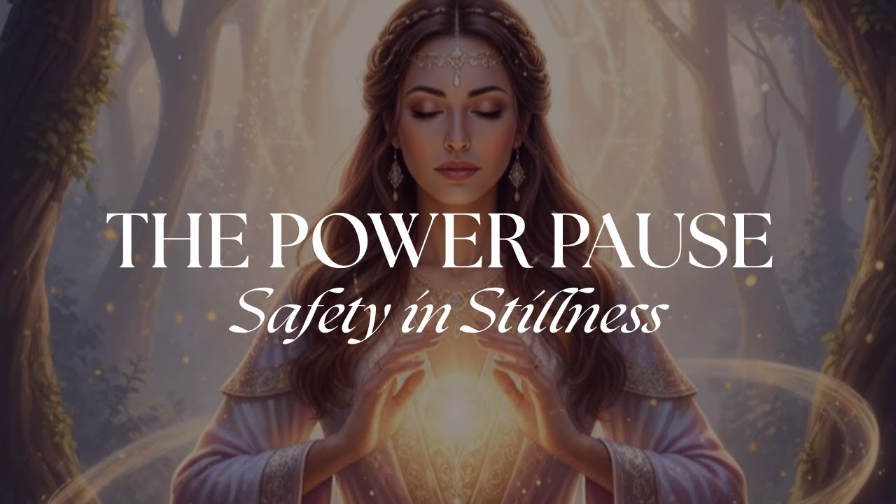 The Power Pause - Safety in Stillness | Somatic Meditation for Rest, Healing & Nervous System Reset