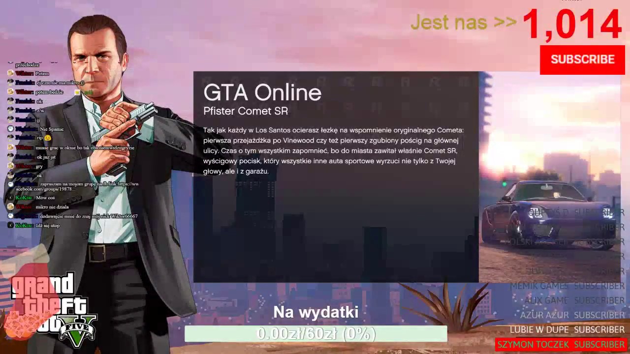| Gramy w The Forest i w Fortine i gta 5 i w różne gry | Zapraszam na Live Dobijamy 1500 subów |
