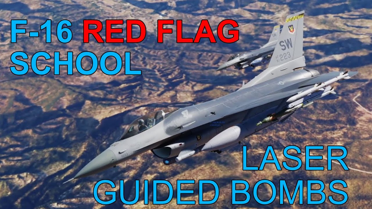 F-16 Red Flag School: Mission 1 #DCS #F16 #RedFlag