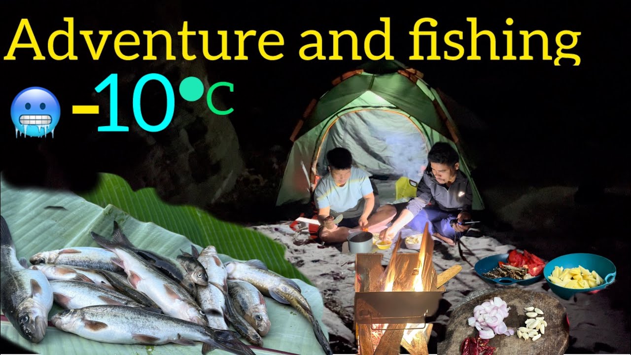 Adventure & Fishing at -10°C | Arunachal Pradesh @bakyuvlogs @icelanddiaries @TRIPTHEWILD 