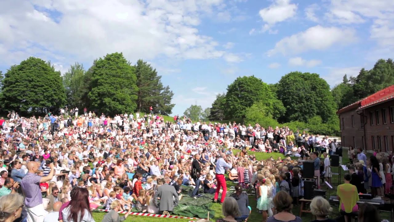 Swedish Graduation Day - Skolavslutning - Domarringens skola 2014