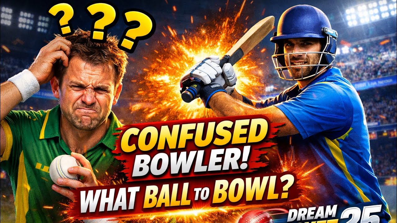 Bowler is confuse🫢 ? Rank push gameplay😈 in dream cricket 25 🔥 