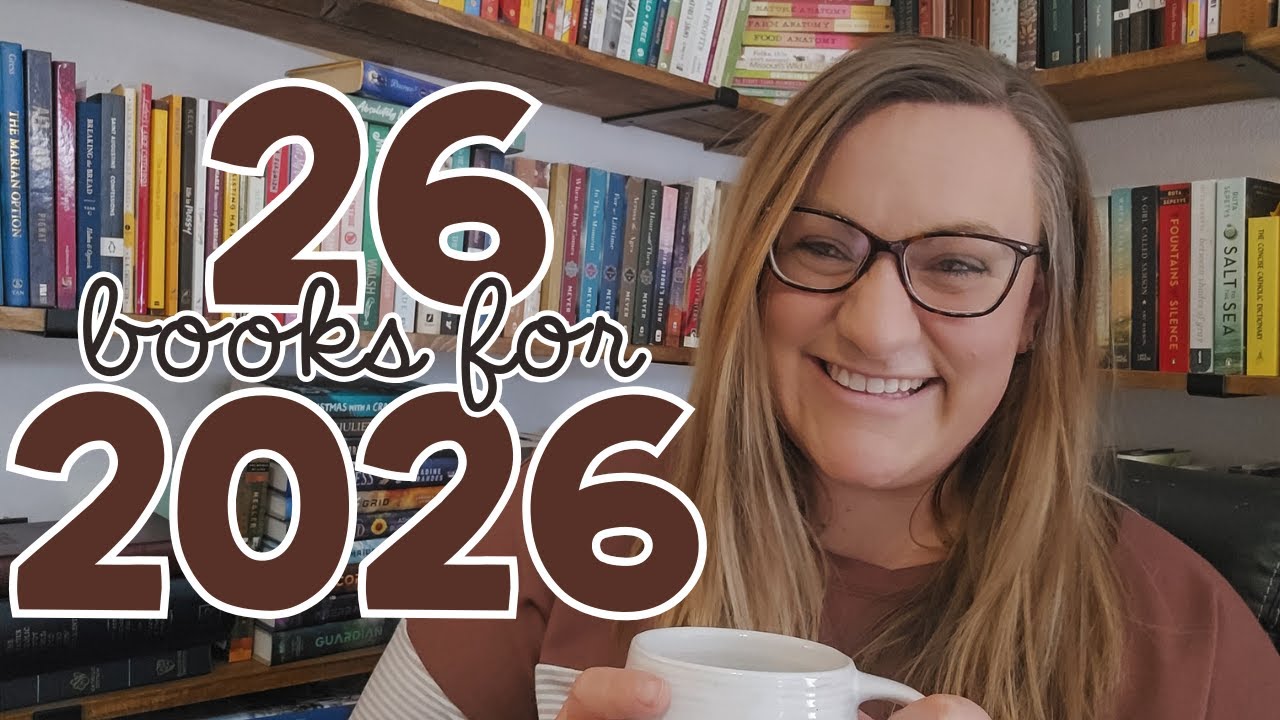 26 books to read in 2026 - pt 1
