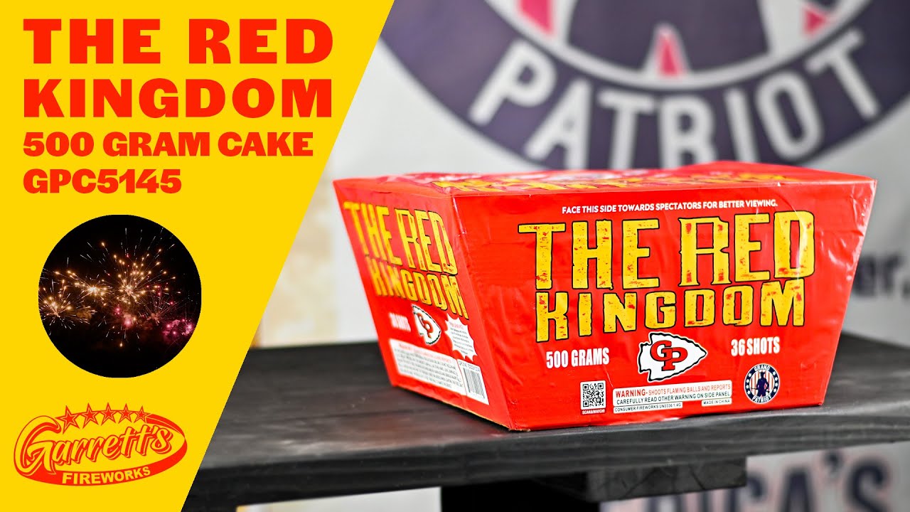 THE RED KINGDOM GPC5145 | Grand Patriot | 500g Cake