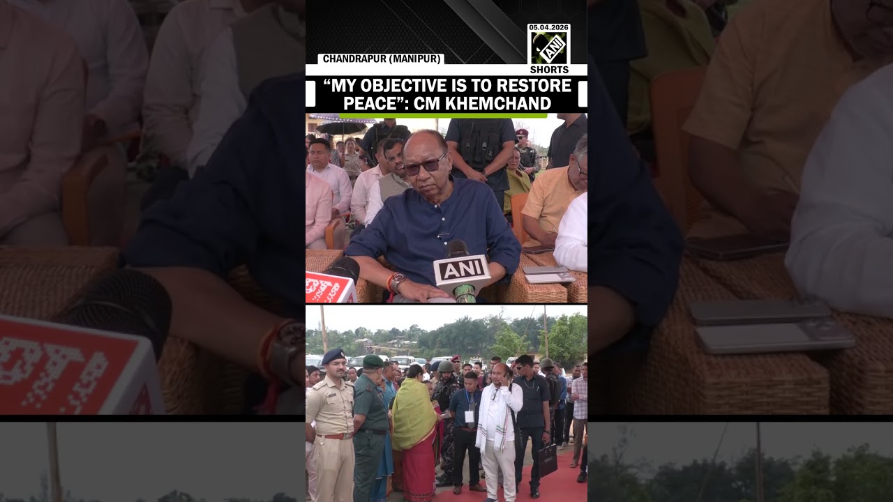 &ldquo;My objective is to restore peace...&rdquo;: vows Manipur CM Khemchand Yumnam