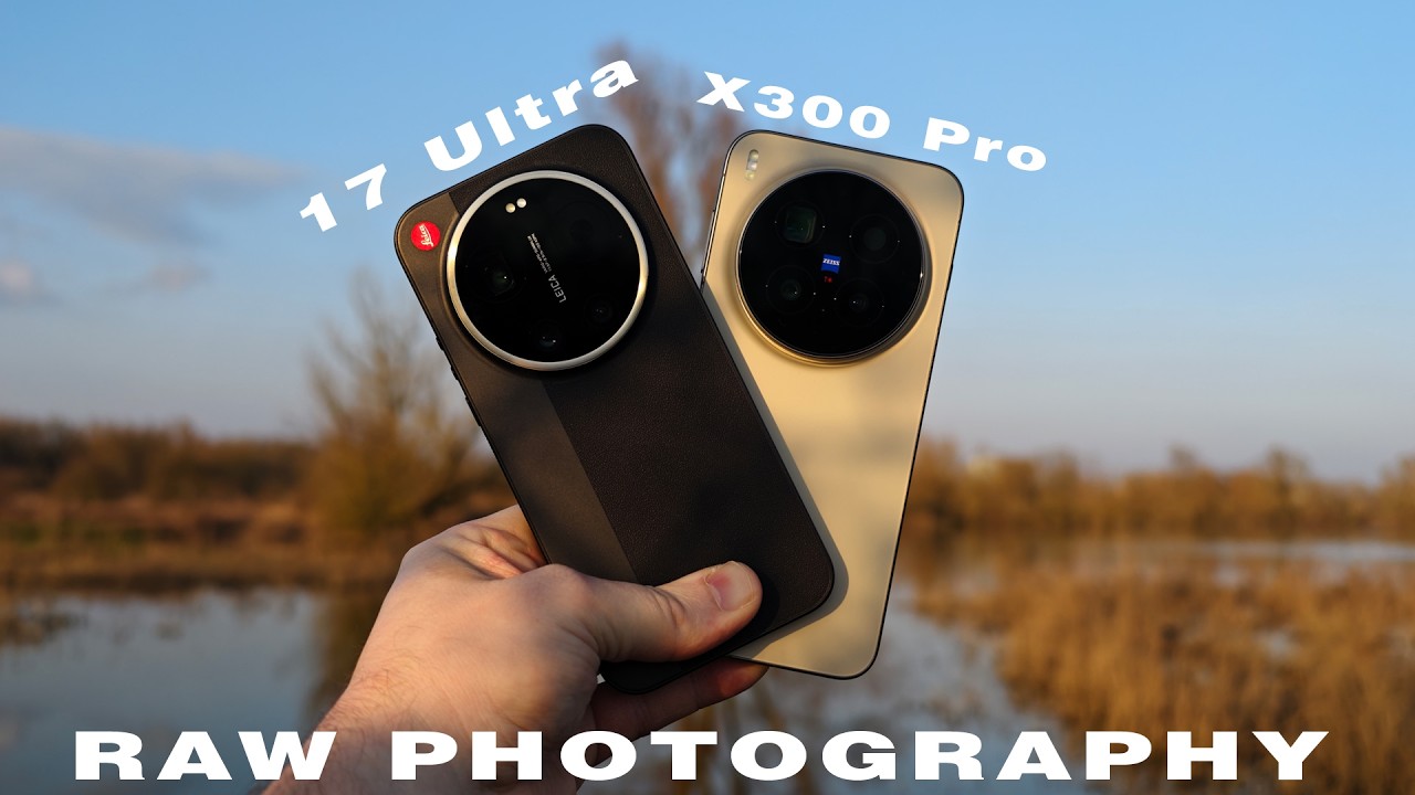 Сравнение RAW-фотографий Vivo X300 Pro и Xiaomi 17 Ultra.