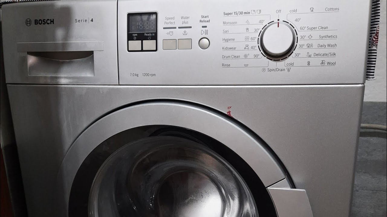 Bosch 7Kg Front Load Fully Automatic Washing machines Detailed Review/Home and Lifestyle