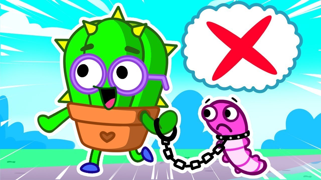Go Away Bugs ✋ Don't Be Scared Mosquito 🦟 || Best Kids Cartoons by Pit & Penny Stories🥑✨