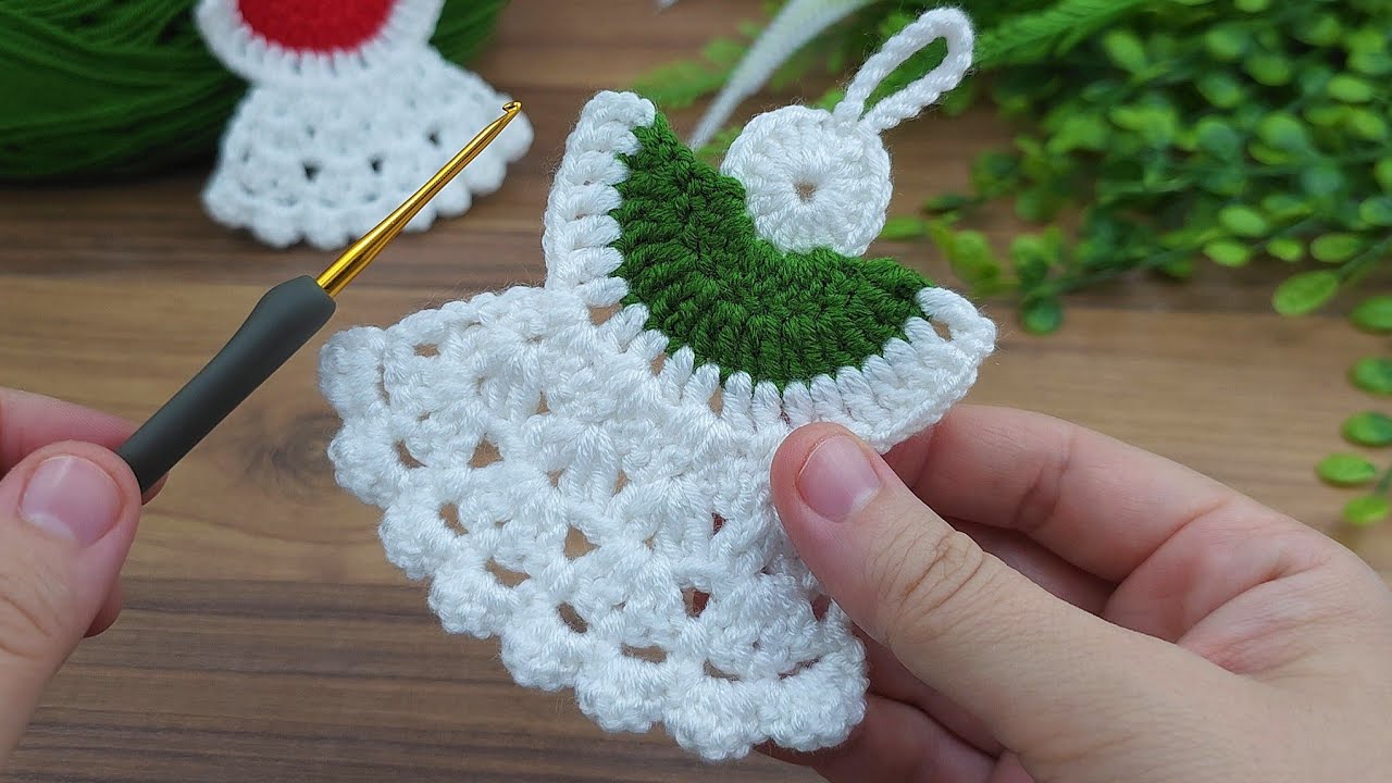Christmas ~☆ Crochet Angel Ornament I Crochet Christmas Decorations I Crochet Christmas ornaments
