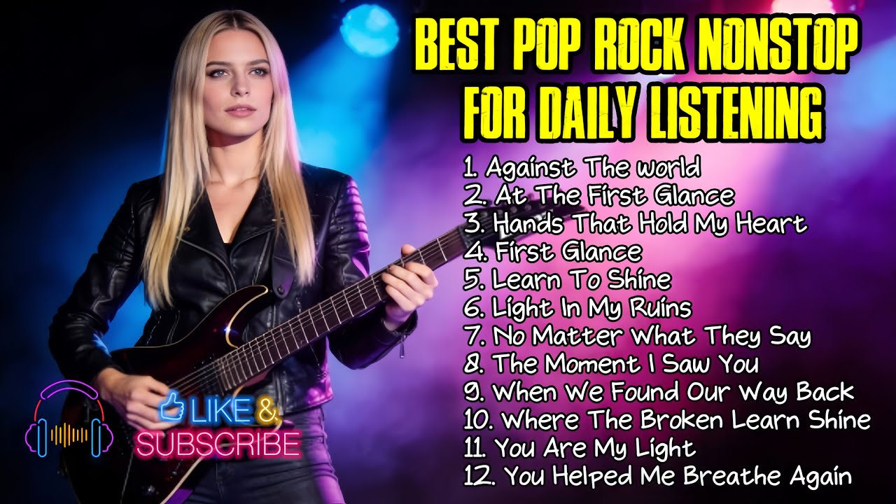 The Best Pop Rock Hits of All Time | Ultimate Long Playlist for Relax, Drive, Study & Feel the Vibes