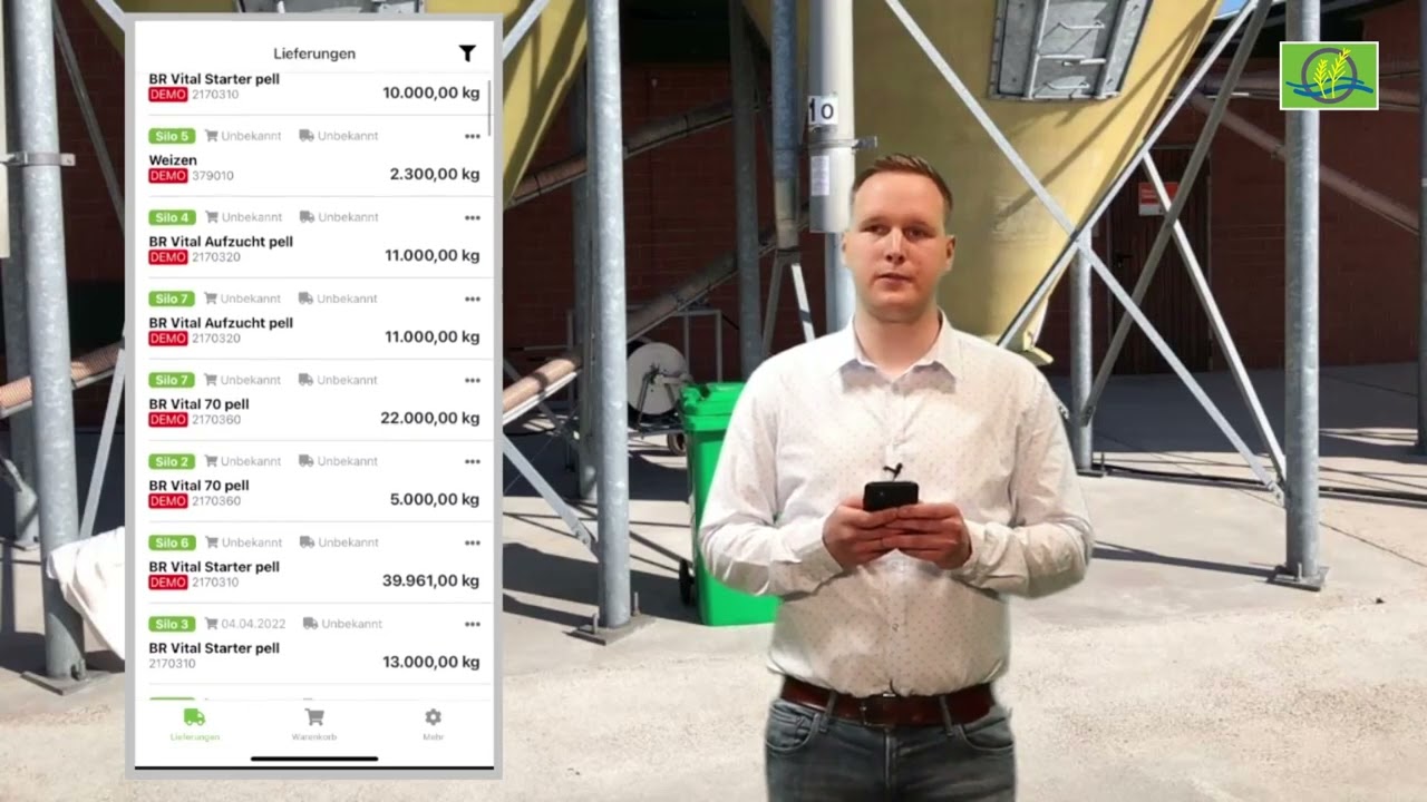 Anleitung Bestell-App Ems-Vechte Futter
