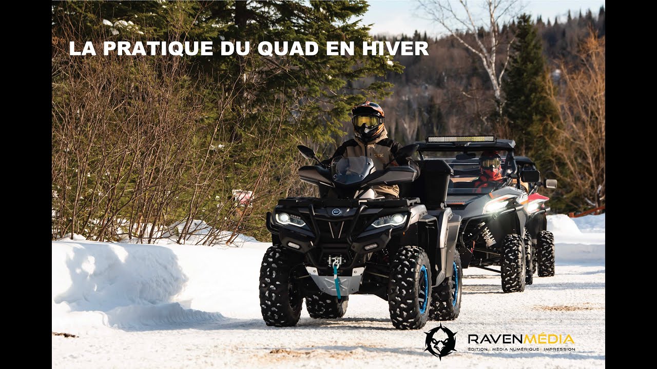 La Pratique Du Quad en Hiver