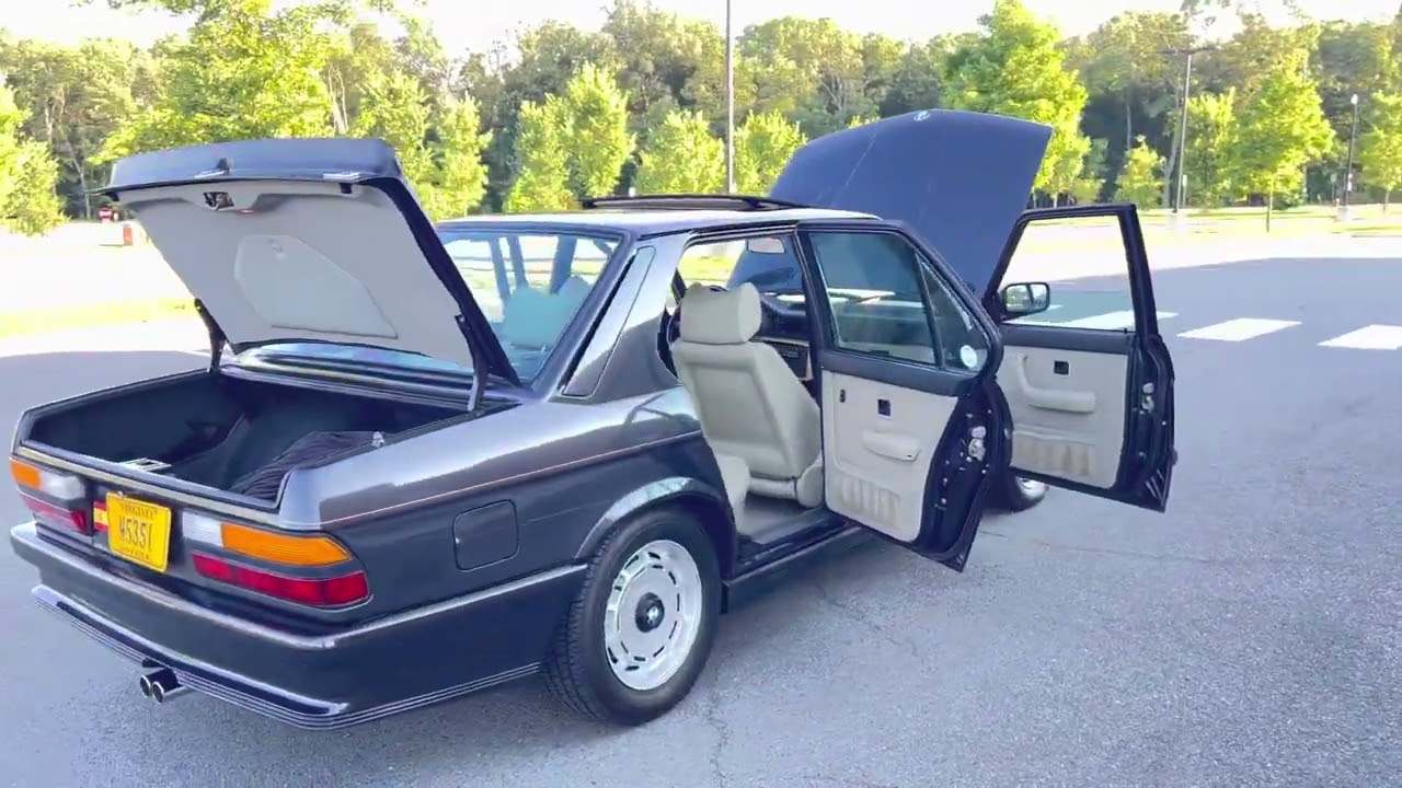 BMW M535 1986 Exterior walk around part 2